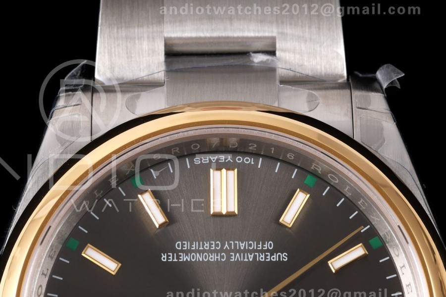 Oyster Perpetual 36 126003 VSF 1:1 Best Edition Gray Dial on SS Bracelet VS3230