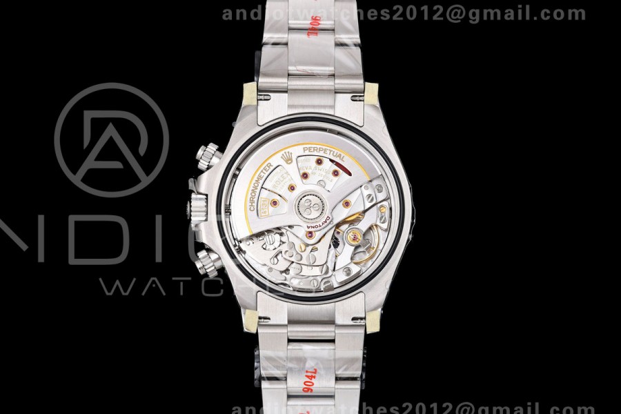 Daytona 126500 VSF 1:1 Best Edition 904L Steel White Dial on SS Braclet DD4131 Free Sprung