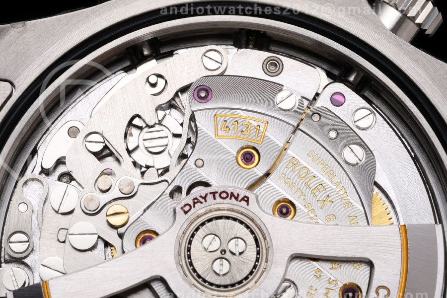 Daytona 126500 VSF 1:1 Best Edition 904L Steel White Dial on SS Braclet DD4131 Free Sprung