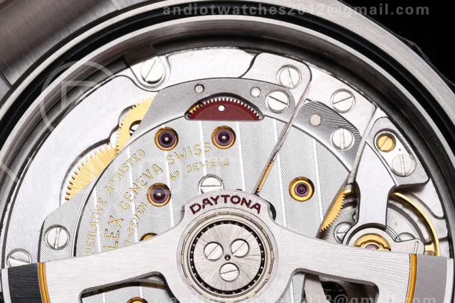 Daytona 126500 VSF 1:1 Best Edition 904L Steel White Dial on SS Braclet DD4131 Free Sprung