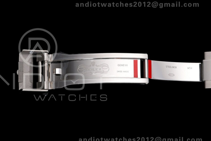 Daytona 126500 VSF 1:1 Best Edition 904L Steel White Dial on SS Braclet DD4131 Free Sprung