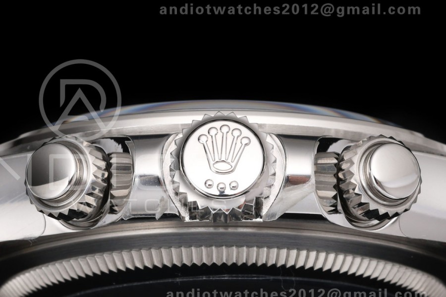 Daytona 126500 VSF 1:1 Best Edition 904L Steel White Dial on SS Braclet DD4131 Free Sprung