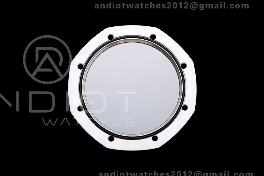 Royal Oak 41mm 15500 White Ceramic ZF White Dial on White Ceramic Bracelet SA4302 Super Clone (Free Sprung)