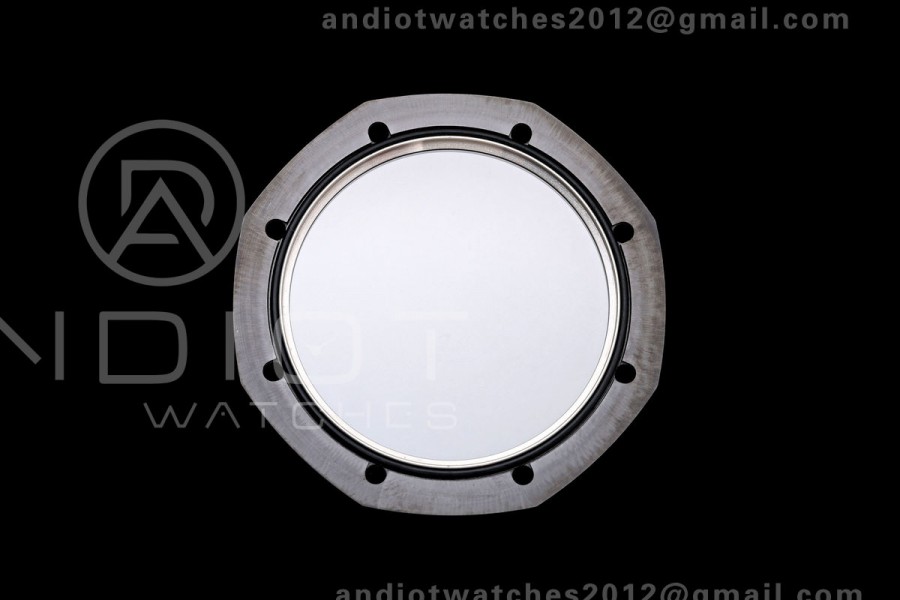 Royal Oak 41mm 15500 Black Ceramic ZF Black Dial on Black Ceramic Bracelet SA4302 Super Clone (Free Sprung)
