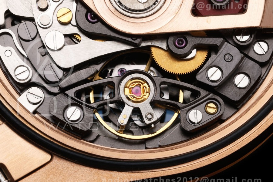 Daytona Skeleton RG SONIC Best Edition Carbon Bezel Skeleton Dial on RG Bracelet SA4130