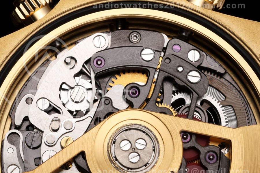 Daytona Skeleton YG SONIC Best Edition Carbon Bezel Skeleton Dial on YG Bracelet SA4130