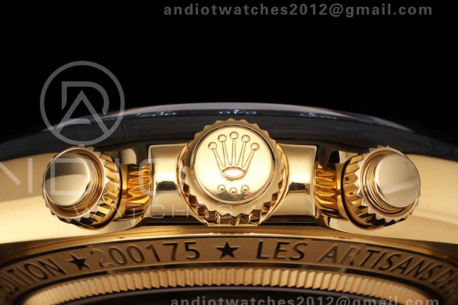 Daytona Skeleton YG SONIC Best Edition Carbon Bezel Skeleton Dial on YG Bracelet SA4130