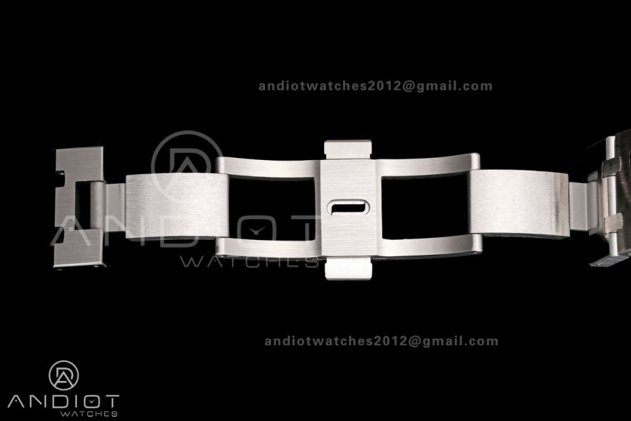 Royal Oak 41mm Openworked 15407 SS DDF 1:1 Best Edition YG Dial on SS Bracelet SA3132 Double Balance Wheels