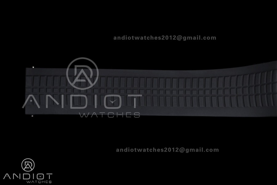 Aquanaut 5167 SS DDF 1:1 Best Edition Gray Dial on Black Rubber Strap DBP330 Super Clone