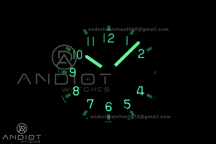Aquanaut 5167 SS DDF 1:1 Best Edition Gray Dial on Black Rubber Strap DBP330 Super Clone