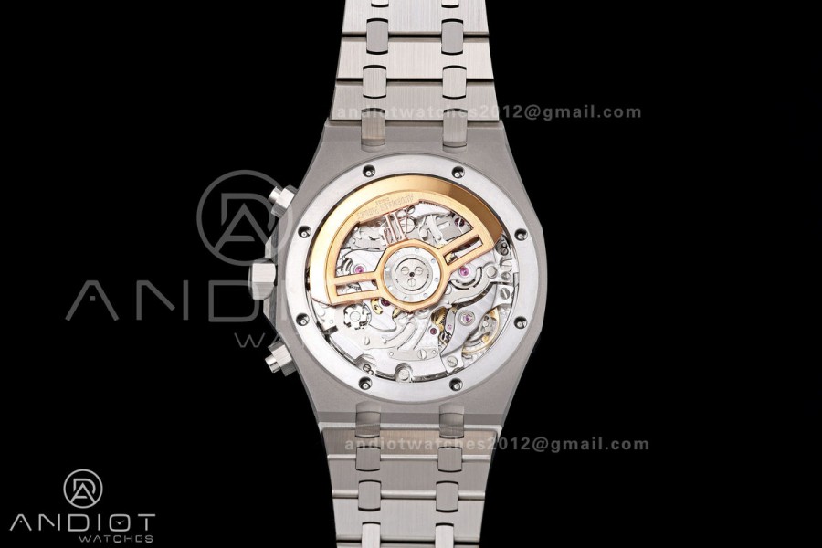 Royal Oak Chrono 26240 SS DDF 1:1 Best Edition Blue Dial on SS Bracelet DD4401 Super Clone Free Sprung V3