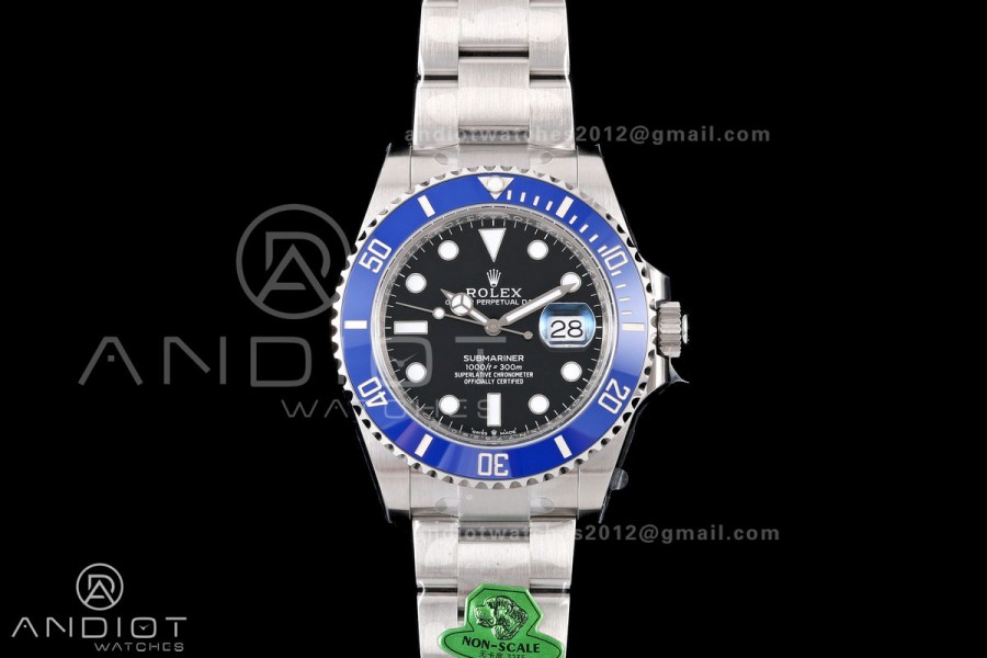 Submariner 41mm 126619 LB Blue Ceramic 904L Steel Gold Maker 1:1 Best Edition JH3235 Free Sprung