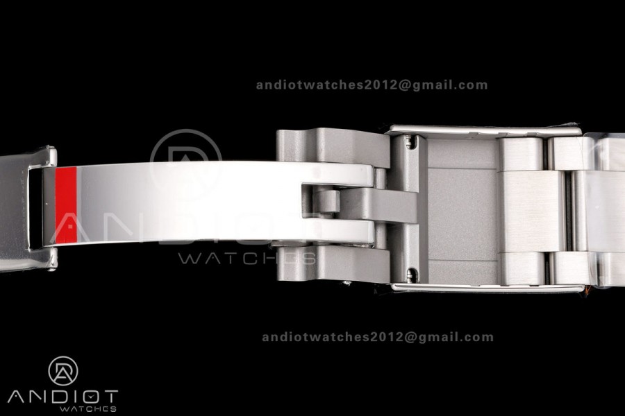 Explorer II 42mm 226570 904L SS Gold Maker 1:1 Best Edition Black Dial on Bracelet JH3285-2 (Free Sprung)
