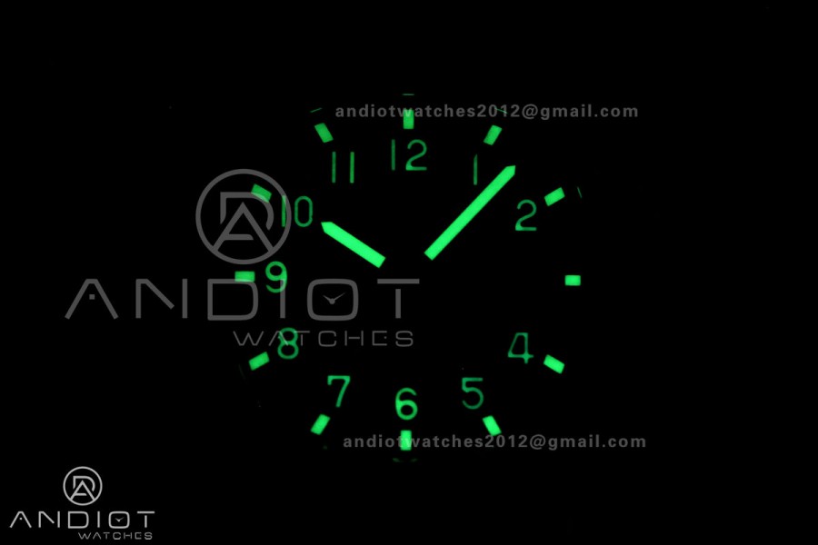 Aquanaut 5168G 42mm SS OME 1:1 Best Edition Green Dial on Green Rubber Strap DPB330 Super Clone (Weighted)