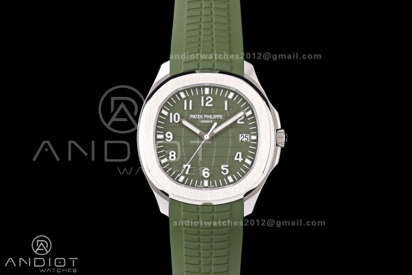 Aquanaut 5168G 42mm SS OME 1:1 Best Edition Green ...