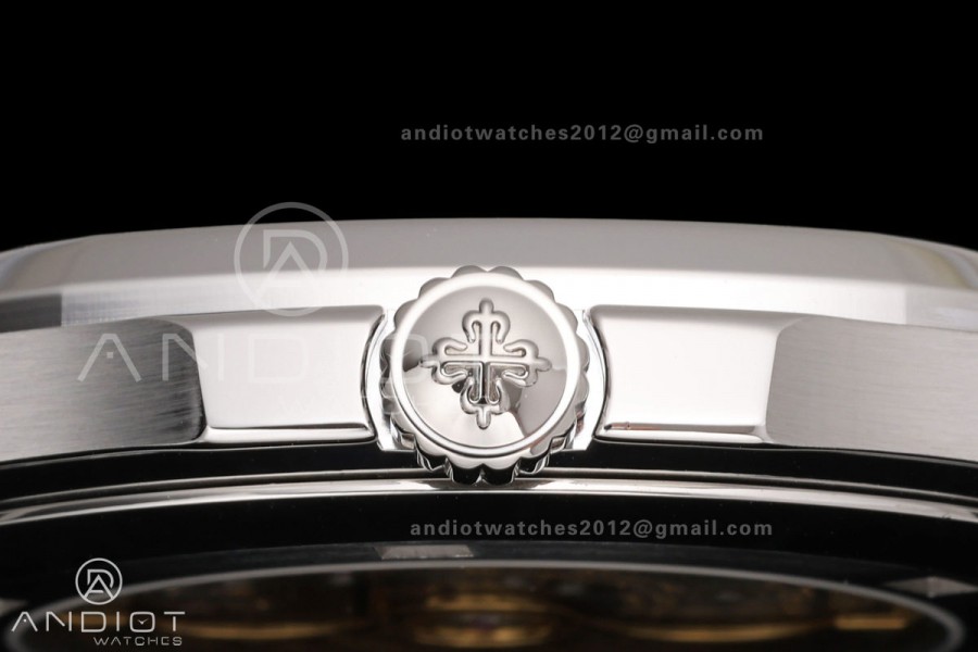 Aquanaut 5168G 42mm SS OME 1:1 Best Edition Green Dial on Green Rubber Strap DPB330 Super Clone (Weighted)