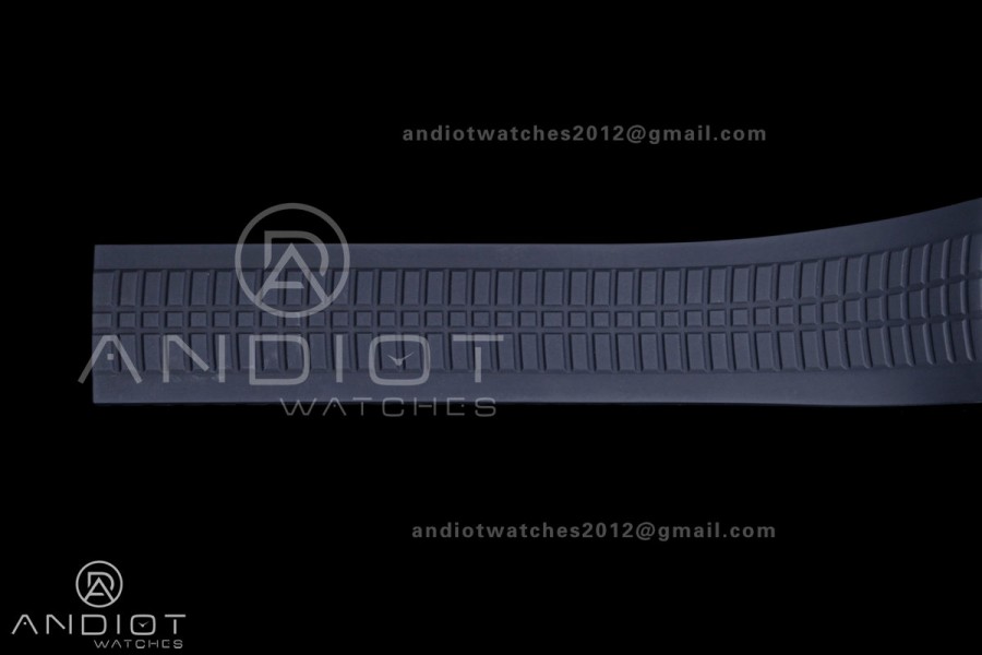 Aquanaut 5168G 42mm SS OME 1:1 Best Edition Blue Dial on Blue Rubber Strap DPB330 Super Clone (Weighted)
