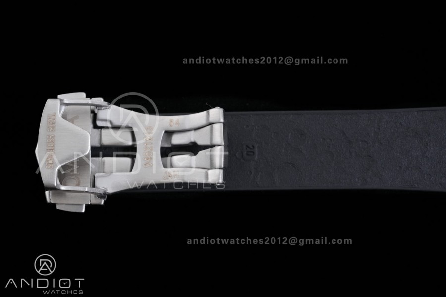 Speedmaster SS ERF Best Edition Black Dial on Black Rubber Strap A3861