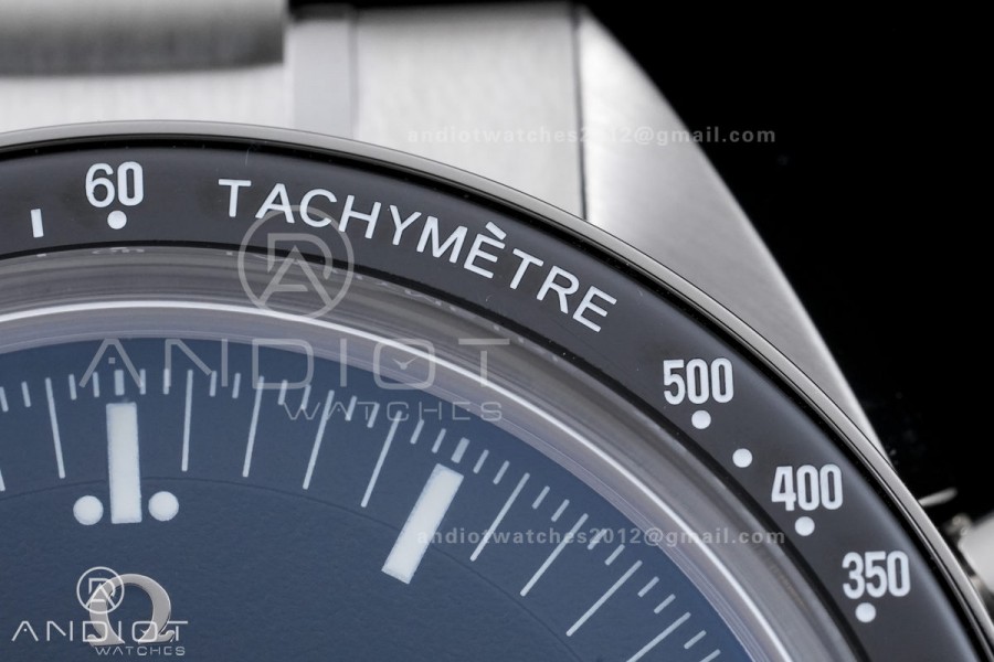 Speedmaster SS ERF Best Edition Black Dial on Black Rubber Strap A3861