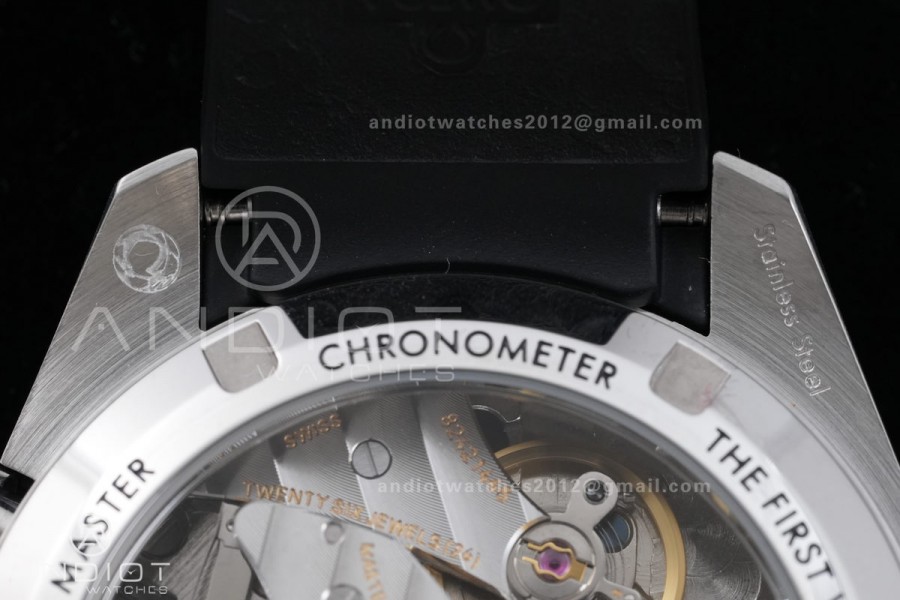 Speedmaster SS ERF Best Edition Black Dial on Black Rubber Strap A3861