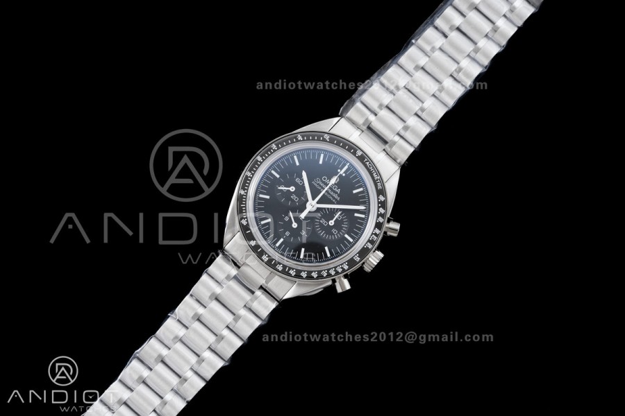 Speedmaster Professional SS ERF Best Edition Black Dial On SS Bracelet Asian 3861