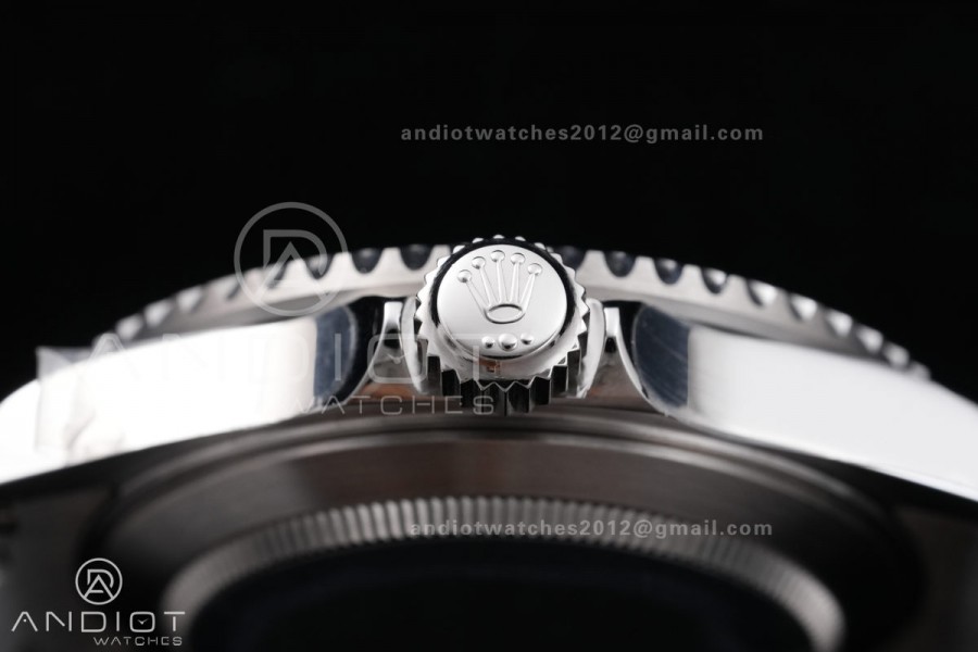 Submariner 16610 LN Black 904L Steel ARF 1:1 Best Edition on SS Bracelet SH3135