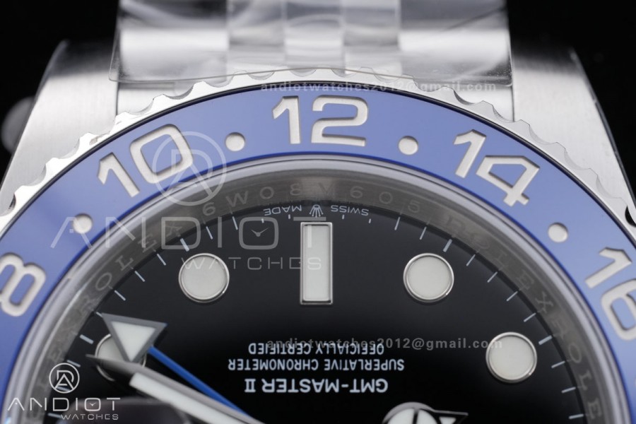 GMT-Master II 126710 BLNR VSF 1:1 Batgirl Best Edition on Jubilee Bracelet DD3285 V4(Free Sprung)