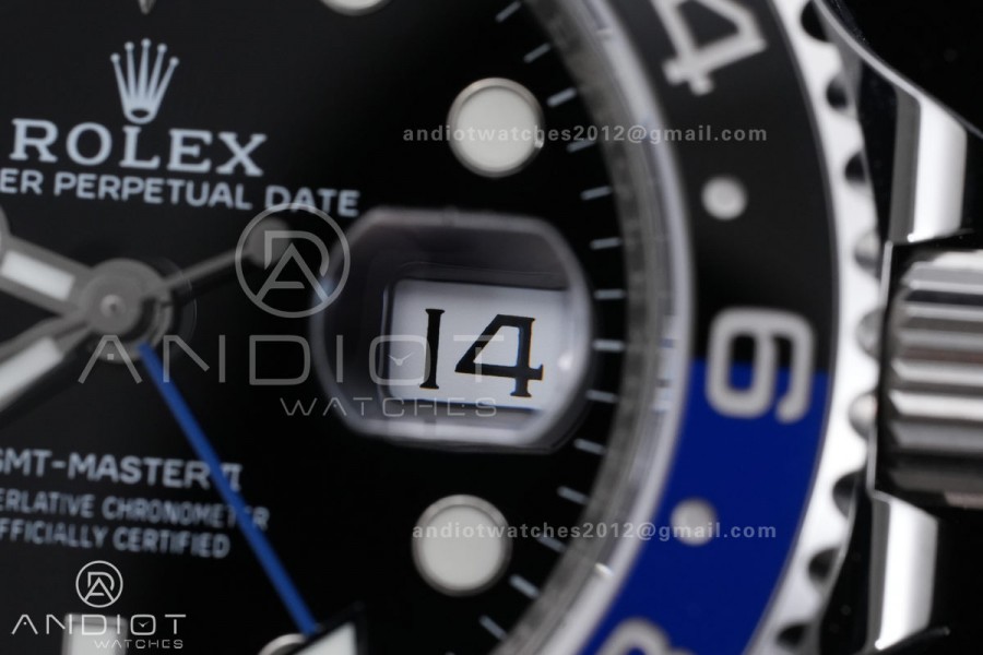 GMT-Master II 126710 BLNR VSF 1:1 Batgirl Best Edition on Jubilee Bracelet DD3285 V4(Free Sprung)