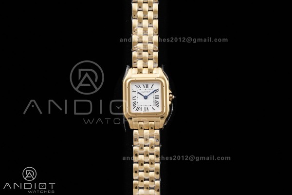 Panthère Ladies 27mm YG AF 1:1 Best Edition White...