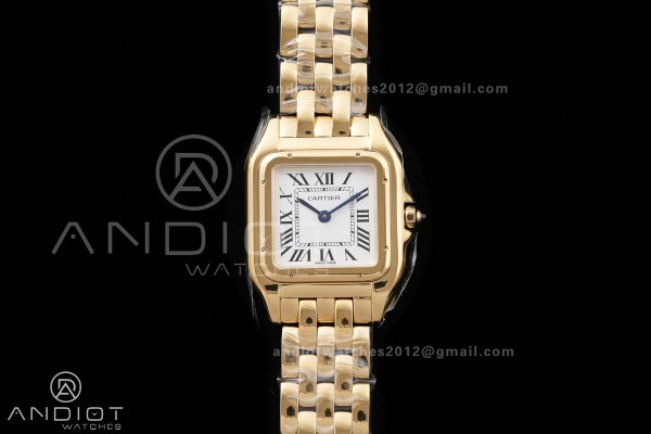 Panthère Ladies 27mm YG AF 1:1 Best Edition White...