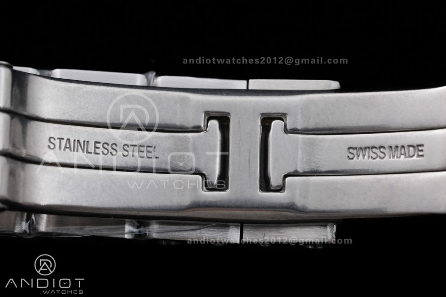 Panthère Ladies 22mm SS/YG AF 1:1 Best Edition White Dial on SS/YG Bracelet Ronda Quartz