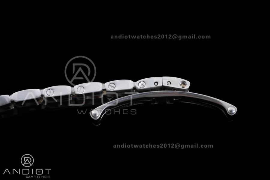 Panthère Ladies 22mm SS/YG AF 1:1 Best Edition White Dial on SS/YG Bracelet Ronda Quartz