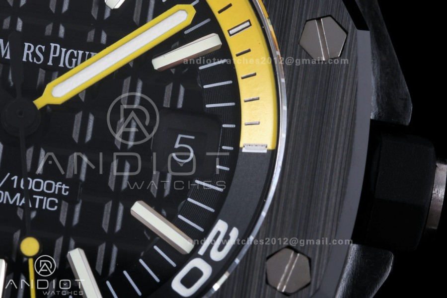 Royal Oak Offshore Diver 15706 Forged Carbon JF 1:1 Best Edition SA3120 Super Clone