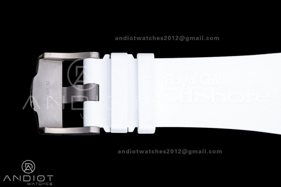 Royal Oak Offshore Diver 15707 White Ceramic JF 1:1 Best Edition SA3120 Super Clone