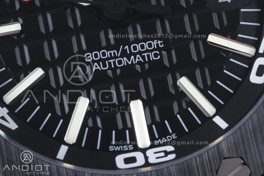 Royal Oak Offshore Diver 15707 Black Ceramic JF 1:1 Best Edition SA3120 Super Clone