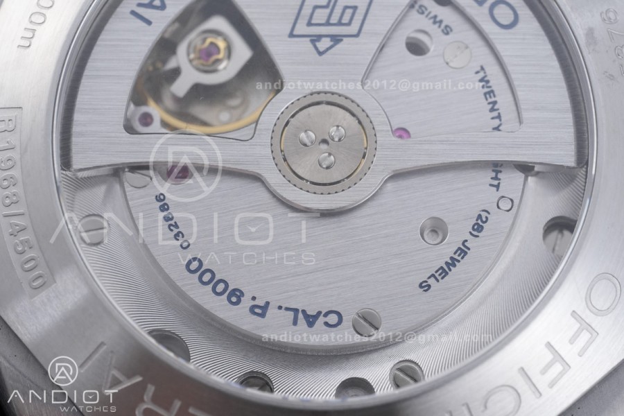 PAM312 R VSF 1:1 Best Edition on Black Leather Strap P.9000 Super Clone V2