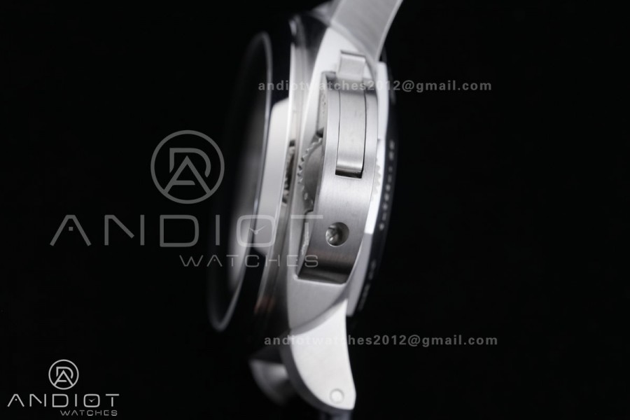PAM312 R VSF 1:1 Best Edition on Black Leather Strap P.9000 Super Clone V2
