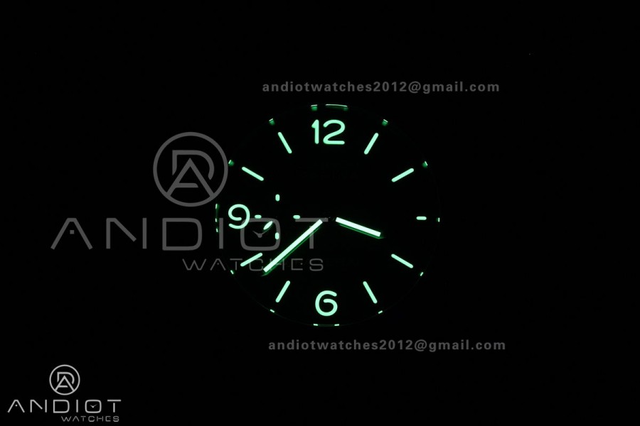 PAM312 R VSF 1:1 Best Edition on Black Leather Strap P.9000 Super Clone V2