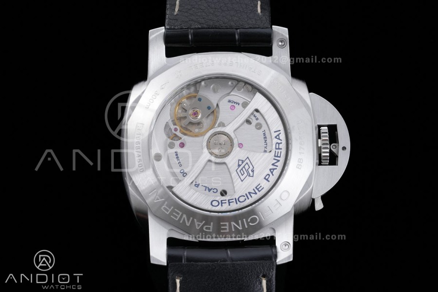 PAM312 R VSF 1:1 Best Edition on Black Leather Strap P.9000 Super Clone V2