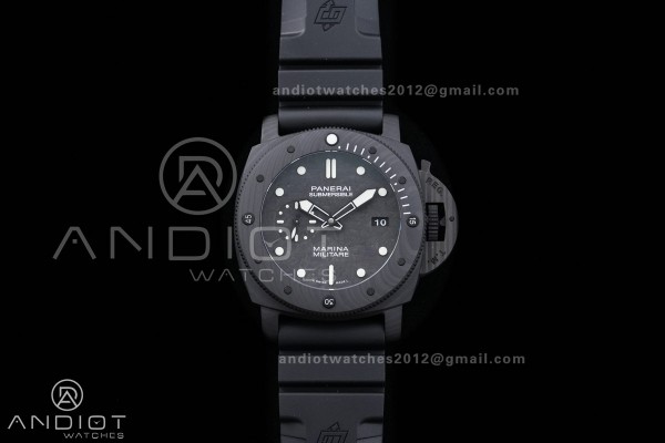 PAM 979 Carbotech VSF Best Edition Carbon Dial on Rubber Strap P.9010 Clone