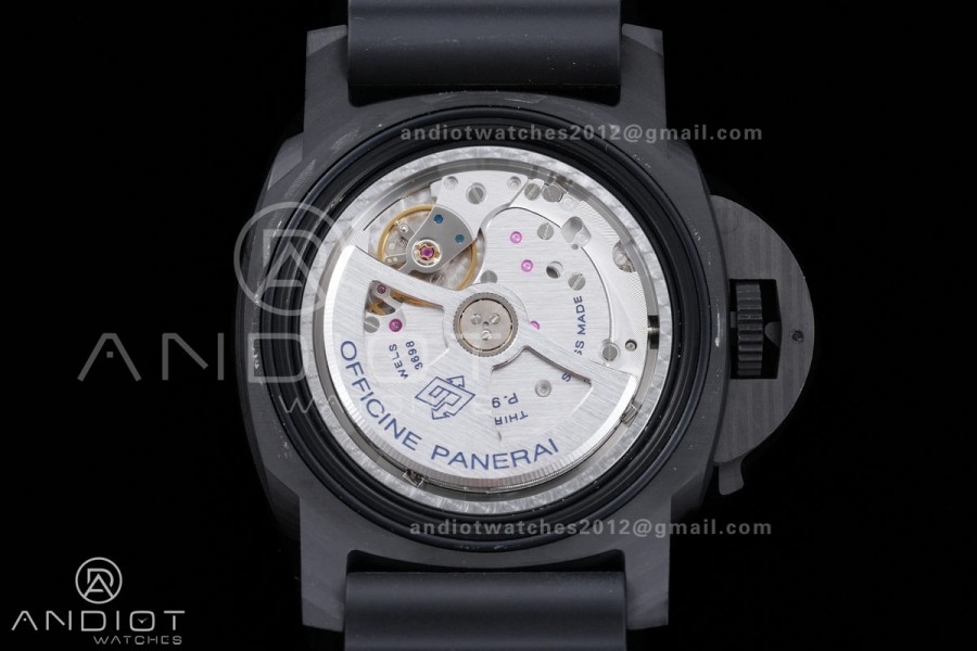 PAM 979 Carbotech VSF Best Edition Carbon Dial on Rubber Strap P.9010 Clone