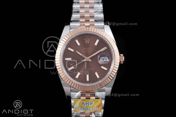DateJust 41 126331 SS/RG ARF 1:1 Best Edition Brow...