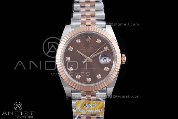 DateJust 41 126331 SS/RG ARF 1:1 Best Edition Brow...