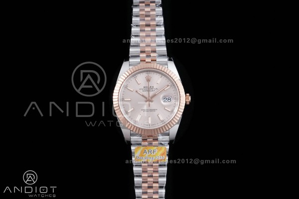 DateJust 41 126331 SS/RG ARF 1:1 Best Edition RG S...