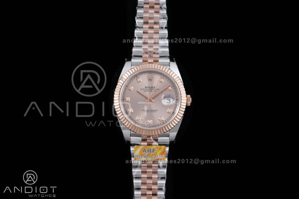 DateJust 41 126331 SS/RG ARF 1:1 Best Edition RG D...