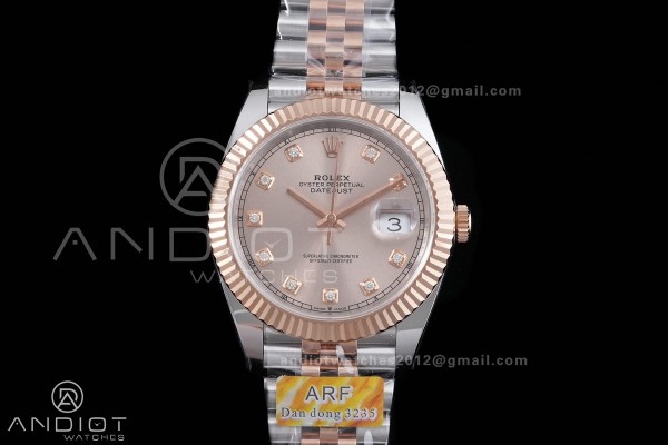 DateJust 41 126331 SS/RG ARF 1:1 Best Edition RG D...
