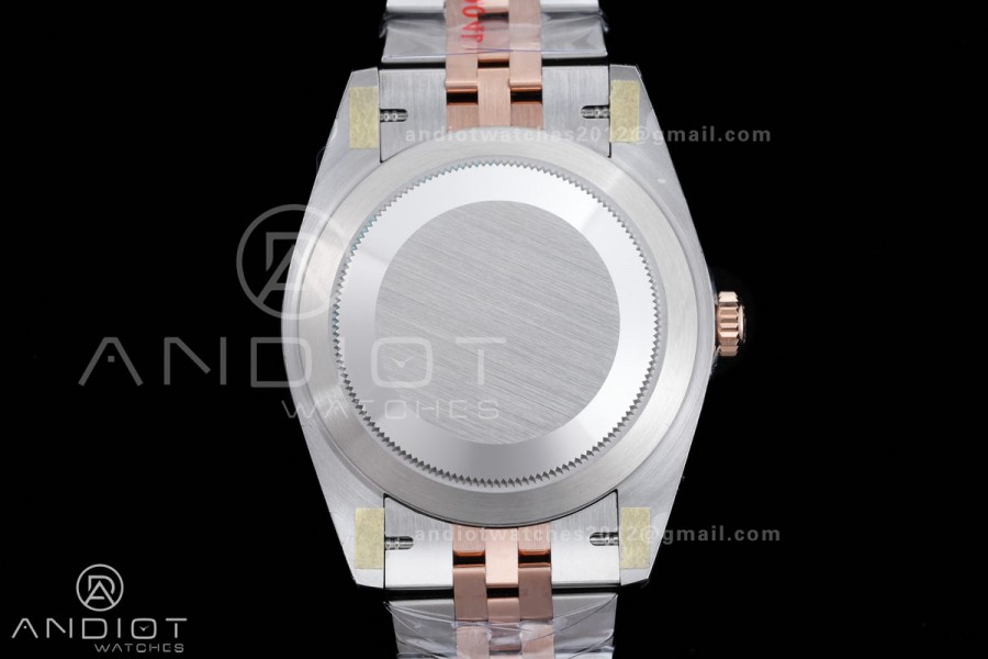 DateJust 41 126331 SS/RG ARF 1:1 Best Edition RG Diamonds Dial on Jubilee Bracelet DD3235
