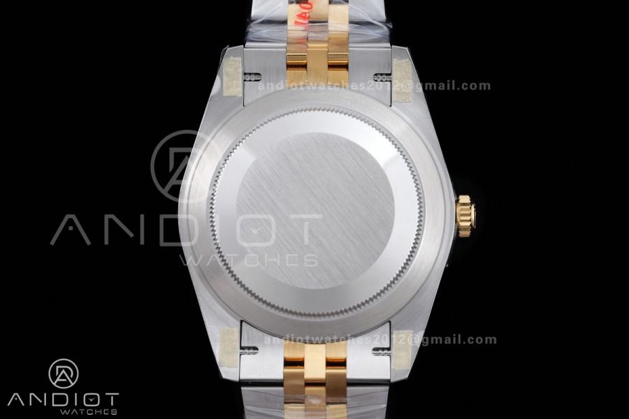 DateJust 41 126333 SS/YG ARF 1:1 Best Edition Gray Dial Green Roman on Jubilee Bracelet DD3235