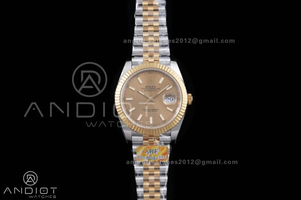 DateJust 41 126333 SS/YG ARF 1:1 Best Edition YG S...