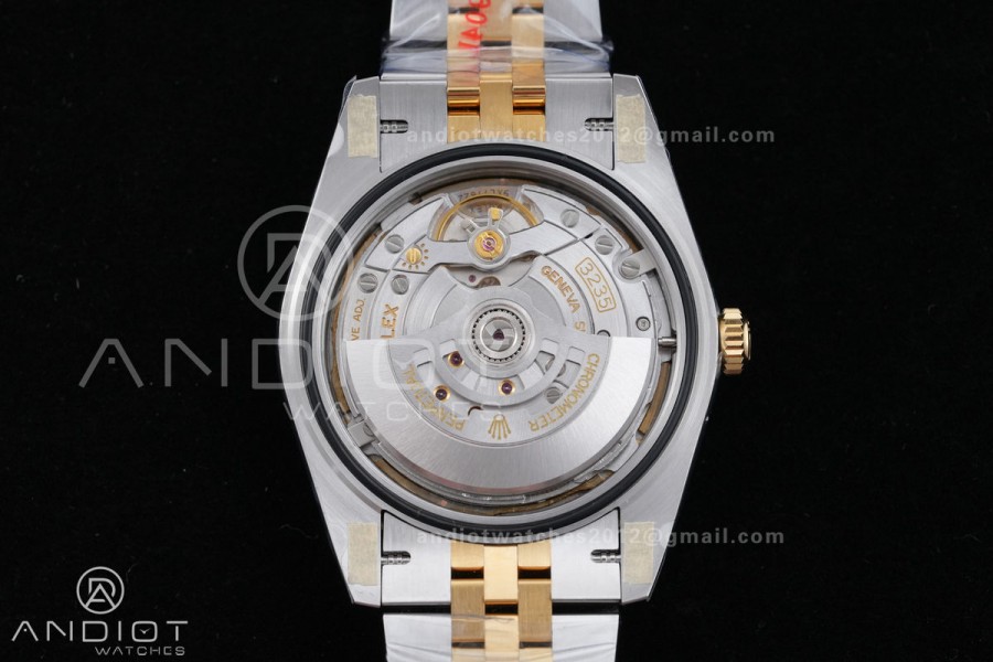 DateJust 41 126333 SS/YG ARF 1:1 Best Edition YG Stick Dial on Jubilee Bracelet DD3235